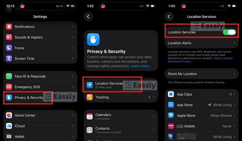 turn on Location Services | Stolen Device Protection Won't Turn Off