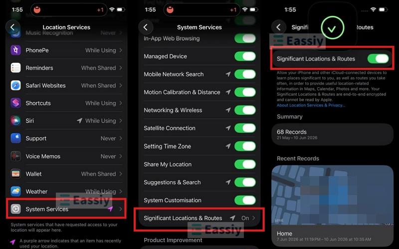 enable Significant Locations | Stolen Device Protection Won't Turn Off