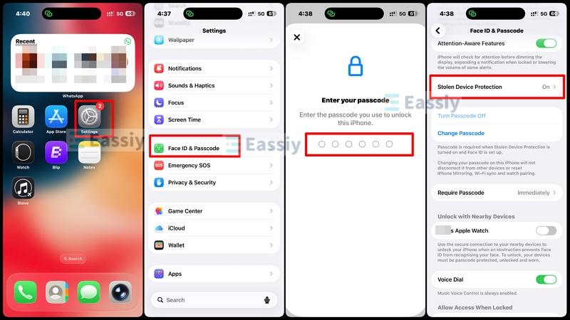 switch off Stolen Device Protection | Add Another iPhone on Find My iPhone