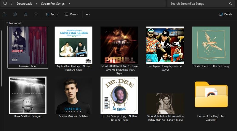 Downloads folder | MyFreeMP3