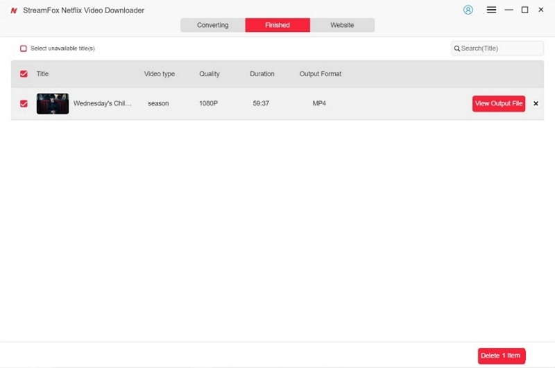 view output file | flixicam Netflix video downloader review