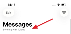 Syncing with iCloud