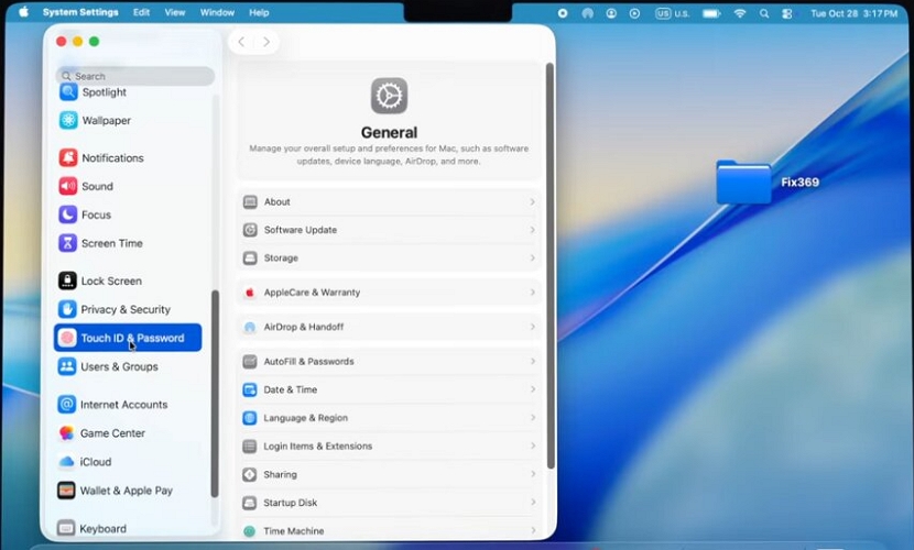 choose Security and Privacy | Unlock Mac with iPhone