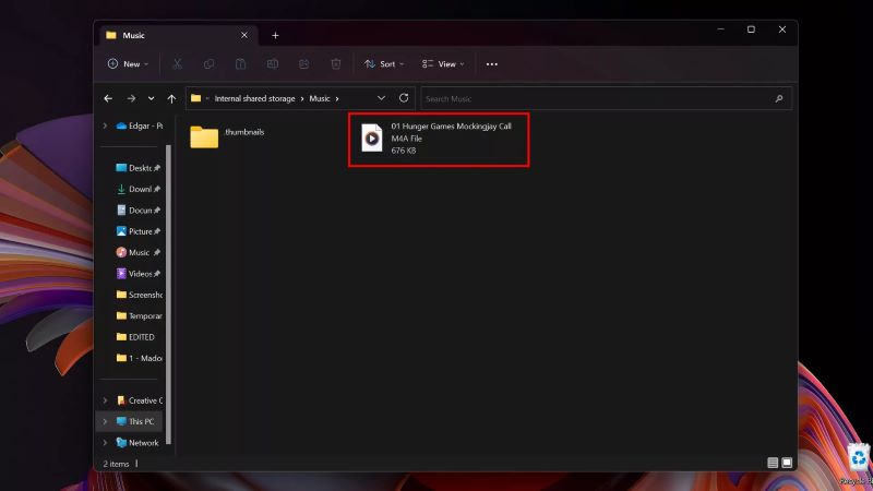 open file manager | Download Spotify Music to Phone Storage