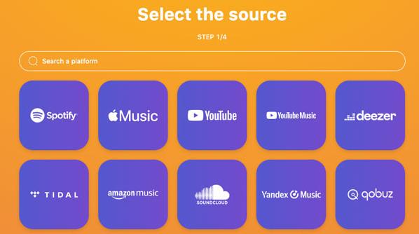 access TuneMyMusic | Transfer Spotify Playlists to Tidal