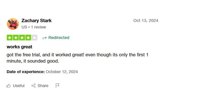 Trustpilot good review | TunePat Spotify Music Converter