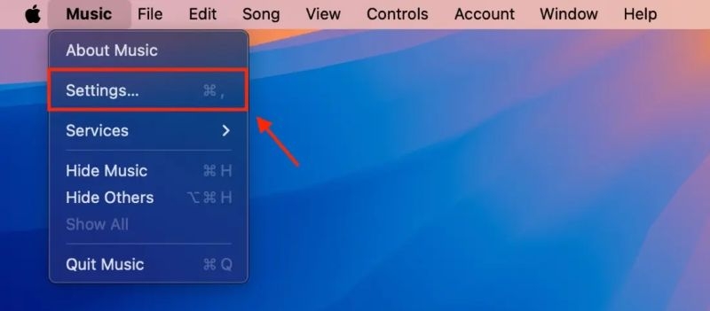 select Settings | Turn off iCloud Music Library