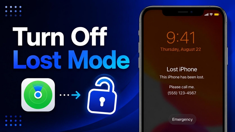 Lost Mode off | Turn Off Lost Mode on iPhone