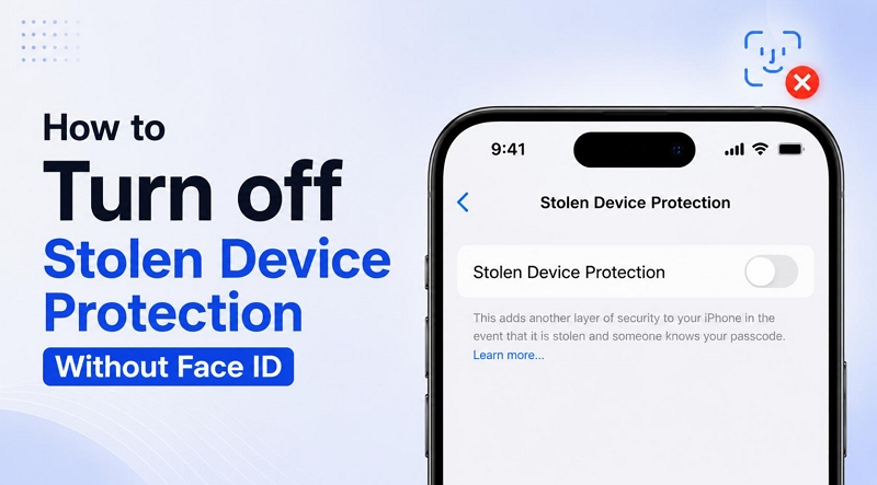 disable SDP without Face ID | Turn off Stolen Device Protection Without Face ID