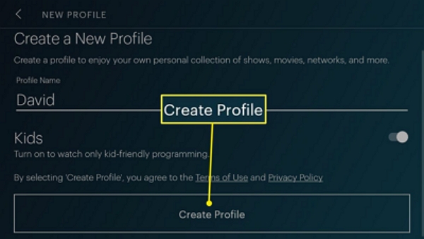 add profile | hulu parental controls