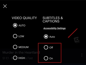 disable subtitles | hulu subtitles not working