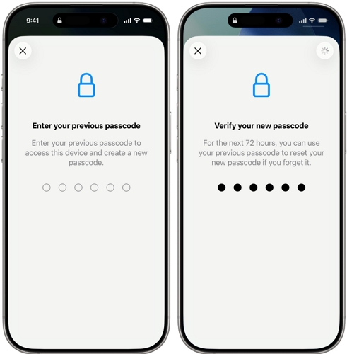 set new passcode | iPhone Password Recovery