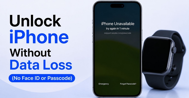 unlock iPhone passcode | Unlock iPhone Without Passcode or Face ID