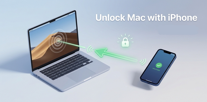 access Mac | Unlock Mac with iPhone