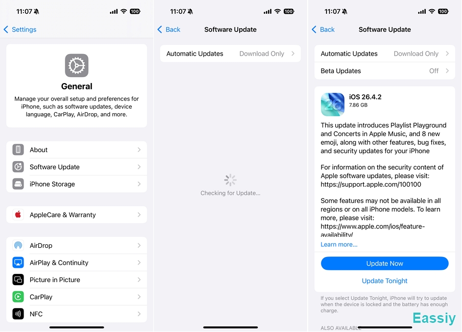 Update iOS