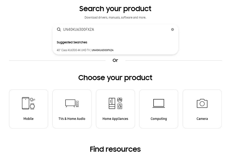 Select your model | how to update hulu on samsung tv