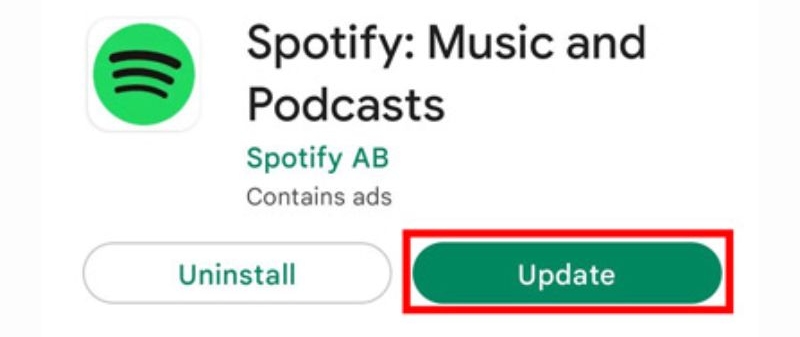 select Update | Daily Mix on Spotify