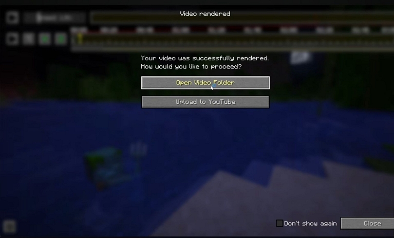 open Media folder | Minecraft Recording Mods