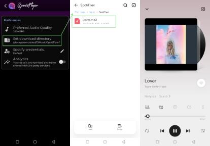 go to File app | Spotify Downloader Chrome Extensions