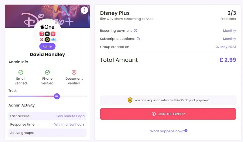 small fee | is disney plus free with amazon prime