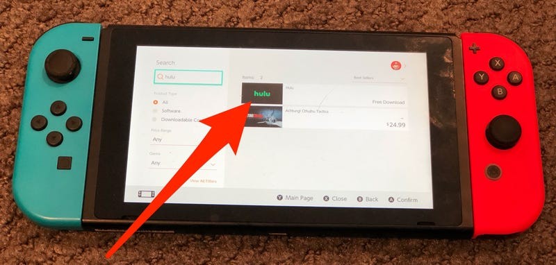 change your Nintendo Account | can you watch hulu on nintendo switch