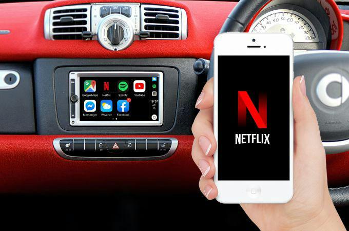 set up the app | watch netflix on car dvd player