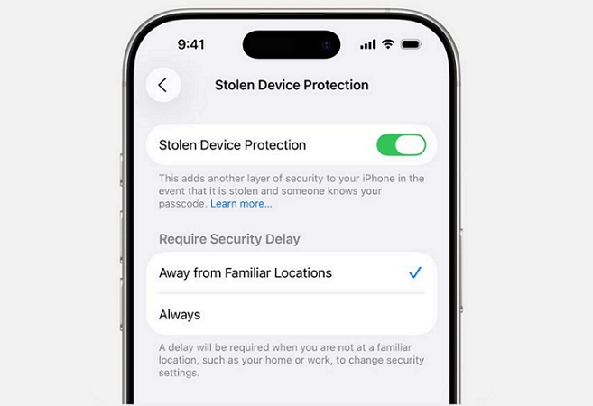 Away from Familiar Locations | Turn Off Security Delay on iPhone Without Waiting