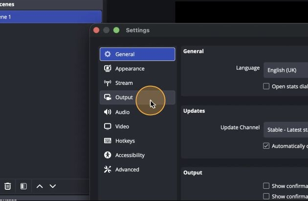 go to Settings and Output | Where Does OBS Save Recordings