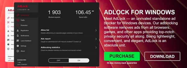 press Download | Block Ads on Hulu