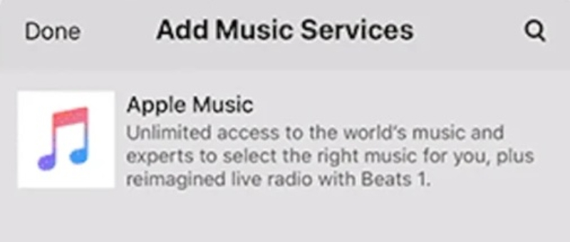 choose Add to Sonos | Can't Add Apple Music to Sonos with Correct Password