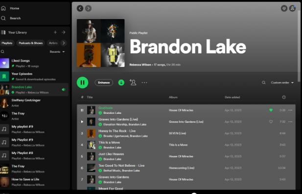 press CMD | Add Songs to Spotify Playlists
