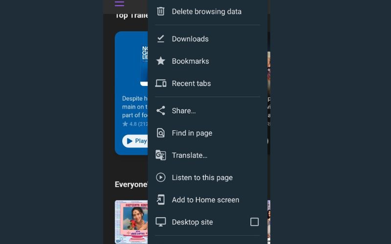 select Add to Home Screen | Listen to Podcasts on Apple Music