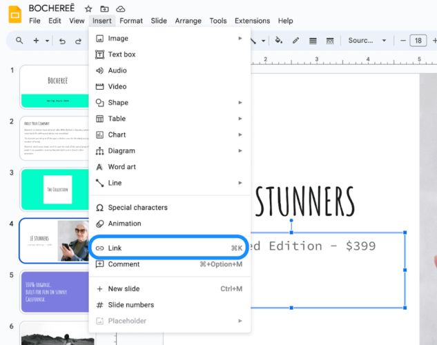 press Enter | Add YouTube Music to Google Slides