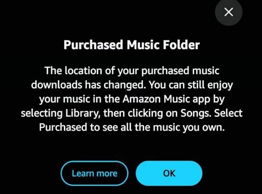 missing purchased Amazon Music | Where Does Amazon Music Download to