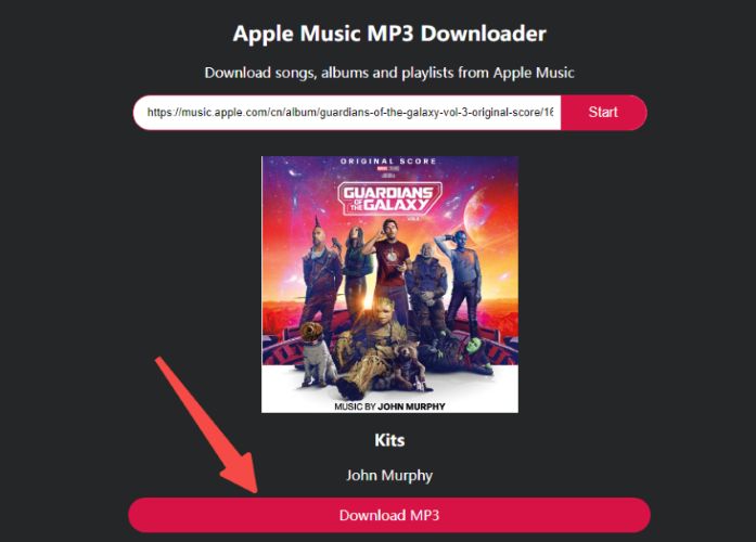 click Download MP3 | Apple Music Downloaders Online