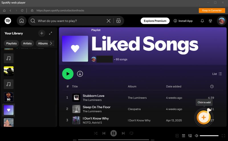 orange plus | AudiFab Spotify Music Converter