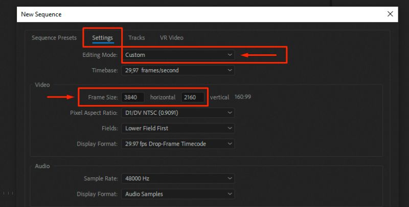 set Editing Mode | Video Enhancement Software