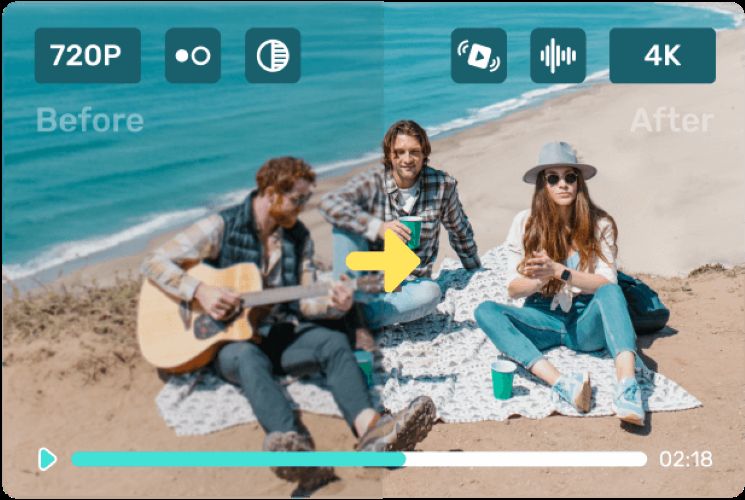 saved videos | Video Enhancement Software