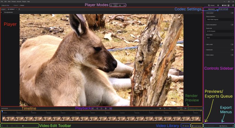 use Controls Sidebar | Video Enhancement Software