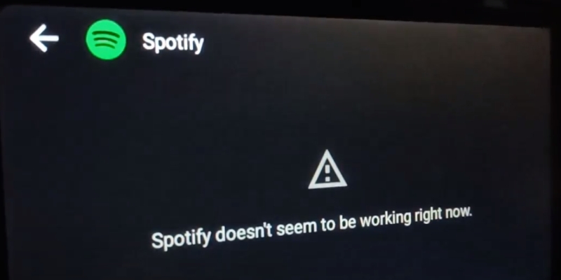 Spotify not working right now | Spotify Not Working on Android Auto