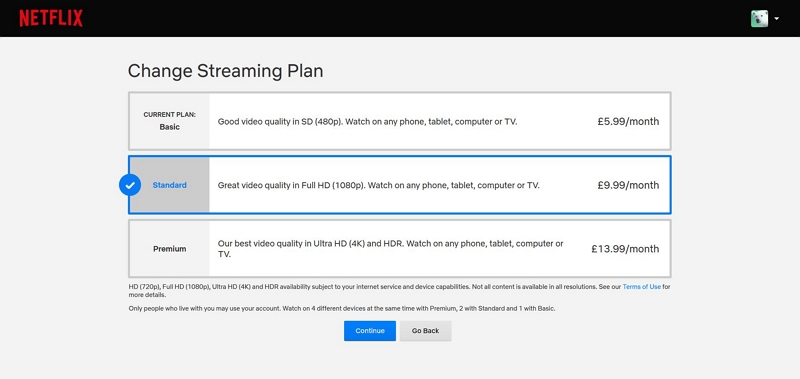 Change Plan | how to get free netflix with t mobile