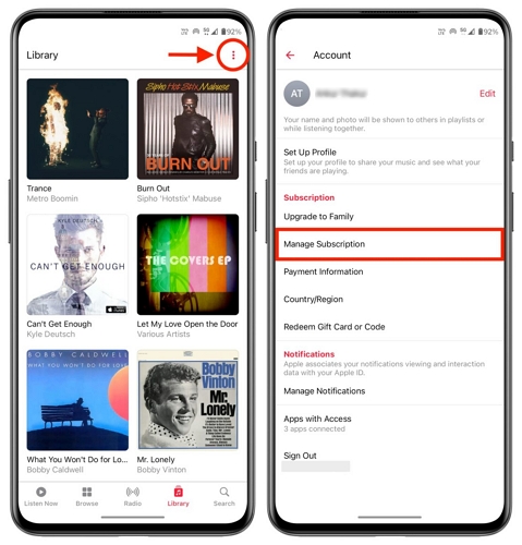 select Account | Can't Add Apple Music to Sonos with Correct Password