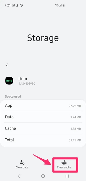 clear hulu cache Android | hulu black screen with sound