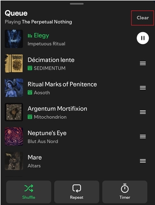clear queue Spotify upgrade | Clear Queue on Spotify