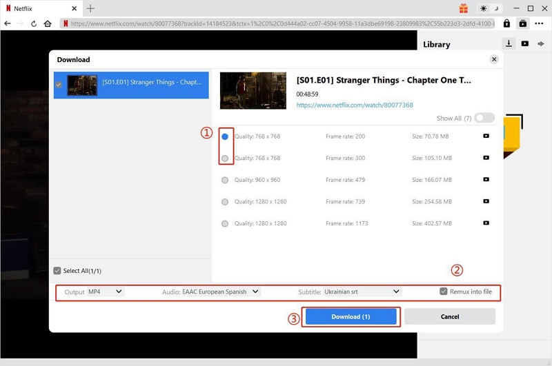 saving the Netflix videos | cleverget netflix downloader review