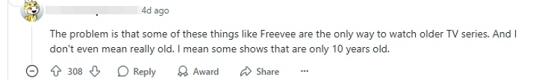 watch older TV | amazon freevee shutting down