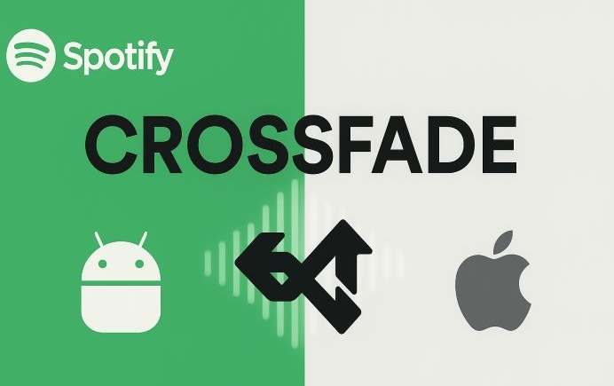 Spotify phone | Crossfade Songs on Spotify