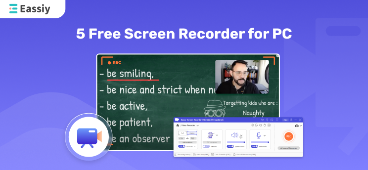 5 Free Screen Recorder for PC