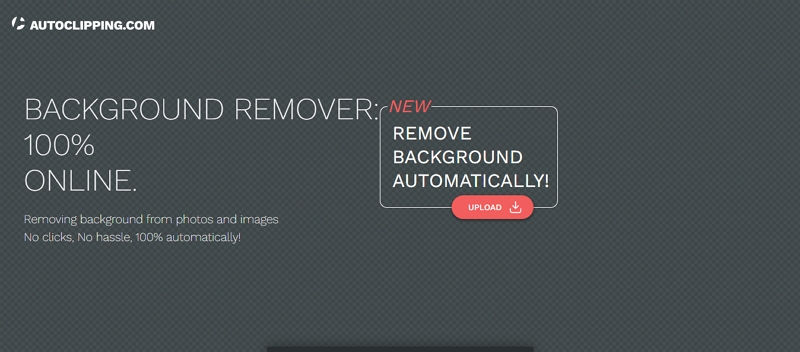 Autoclipping | automatic photo background remover