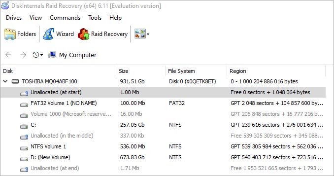 disk internals | Diskinternals Raid Recovery